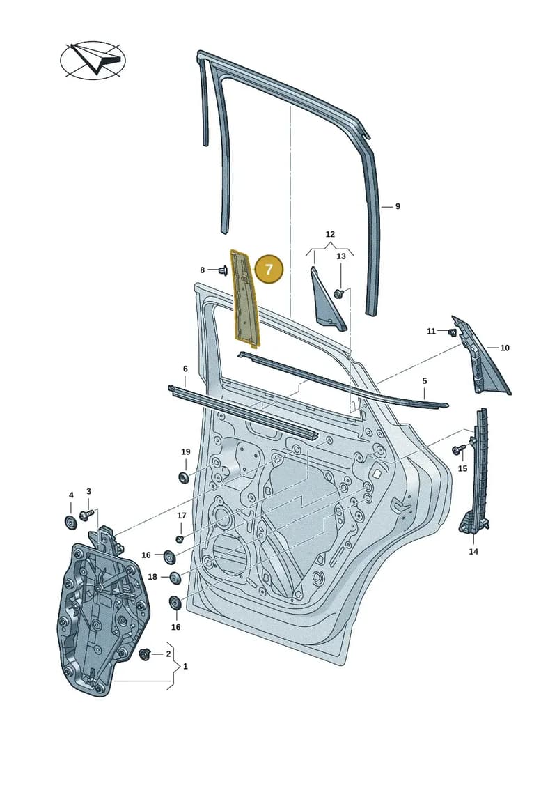 11H839901B041 — SEAT CUPRA Tavascan (2023-) diagram 20h839500, position 7