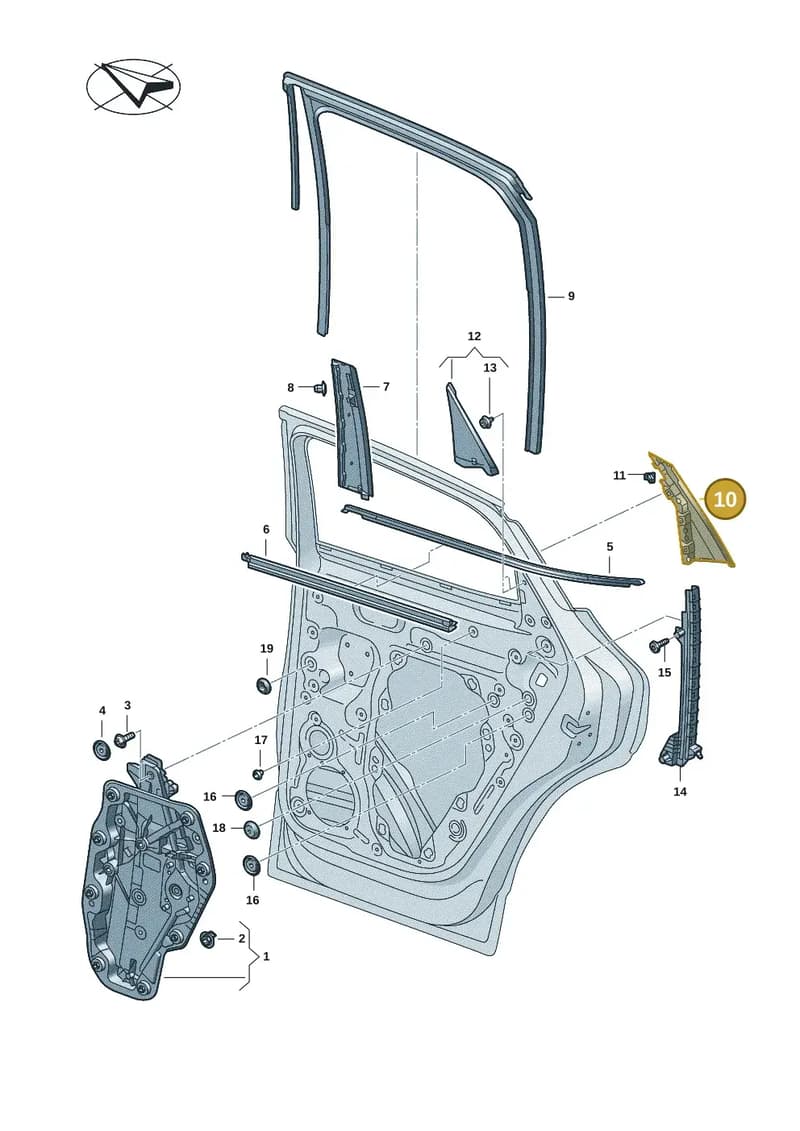 11H839904B041 — SEAT CUPRA Tavascan (2023-) diagram 20h839500, position 10
