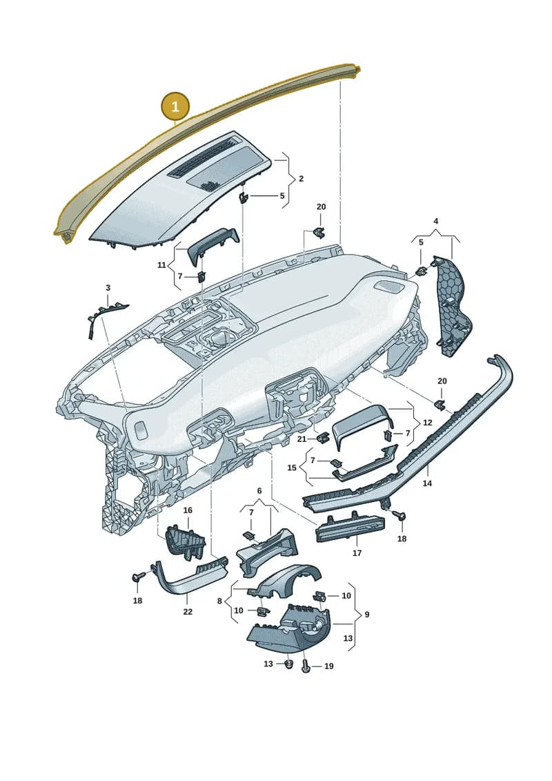11H8571754PK — SEAT CUPRA Tavascan (2023-) diagram 20h857010, position 1
