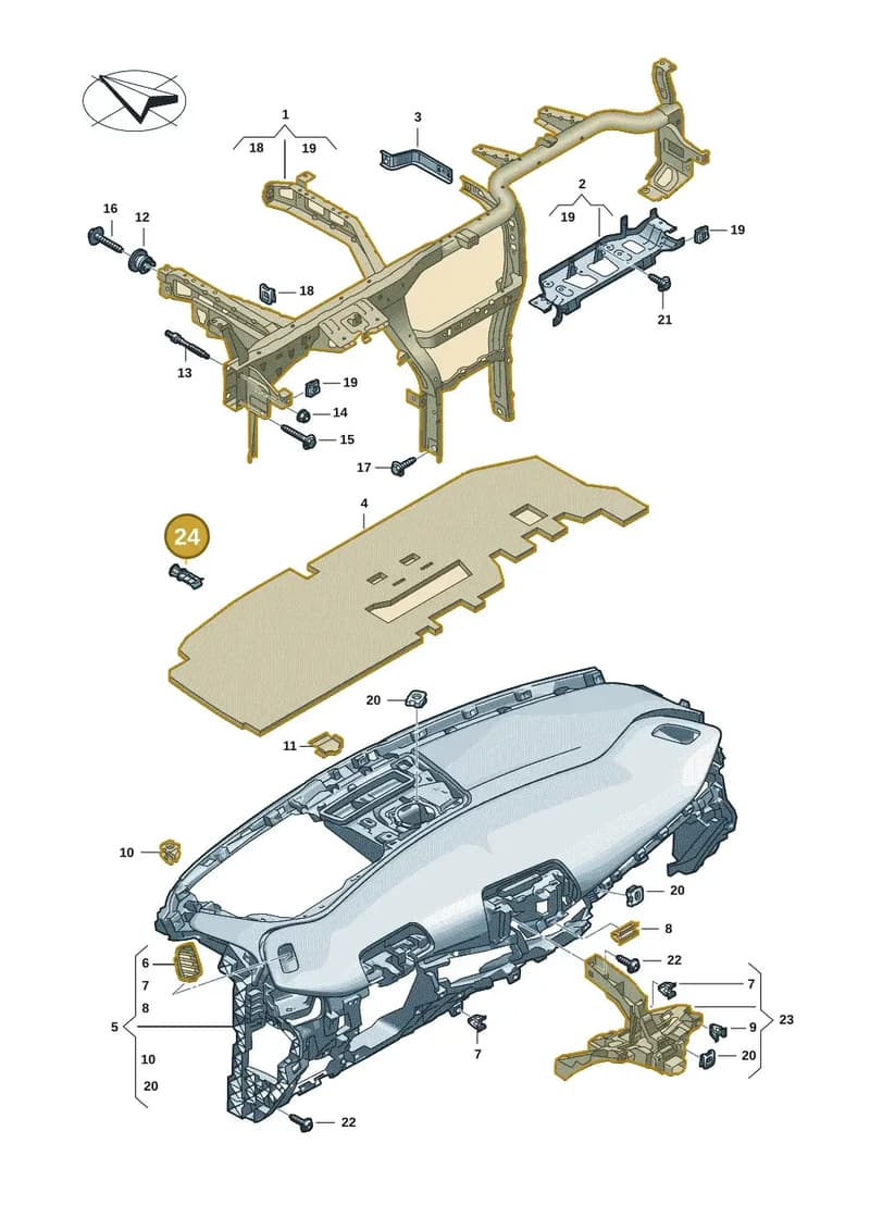 11H857757 — SEAT CUPRA Tavascan (2023-) diagram 20h857000, position 24