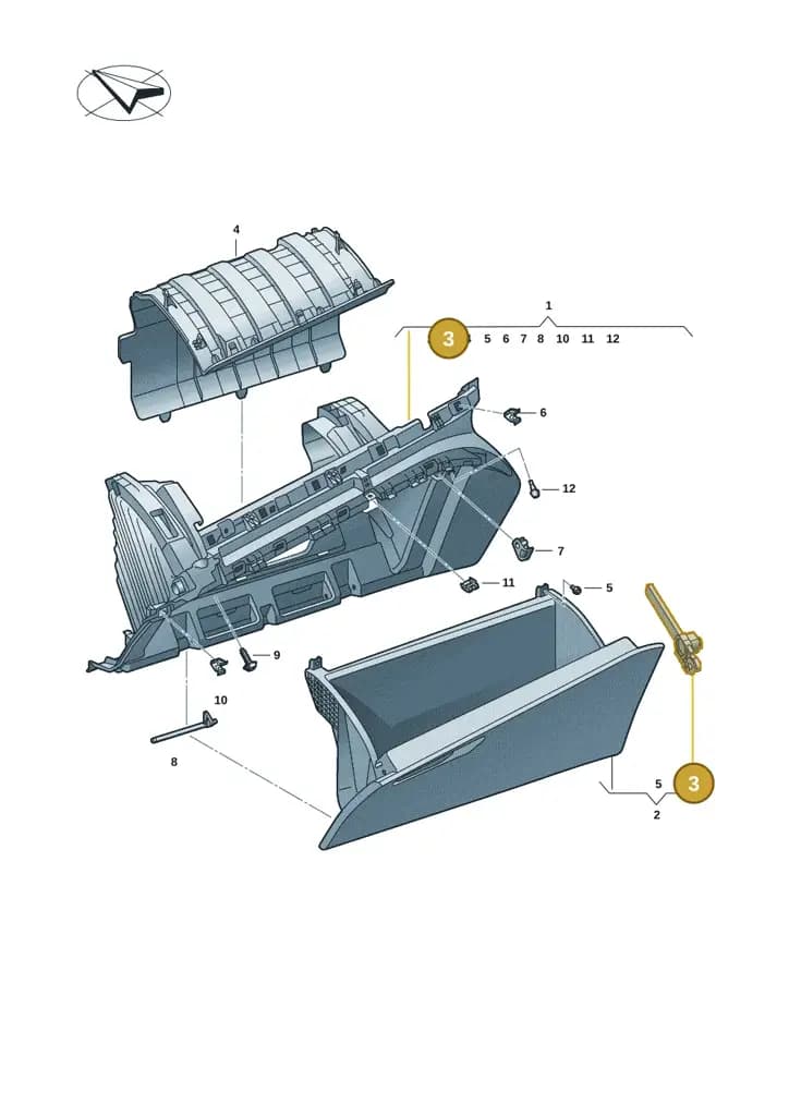 11H858309 — SEAT CUPRA Tavascan (2023-) diagram 20h857030, position 3