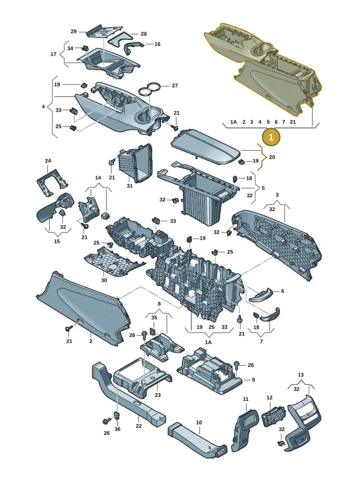 11H863241OYW — SEAT CUPRA Tavascan (2023-) diagram 20h863060, position 1