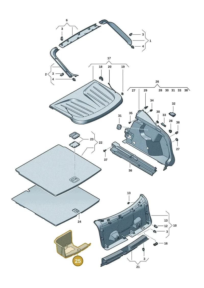 11H863544A — SEAT CUPRA Tavascan (2023-) diagram 20h867080, position 25