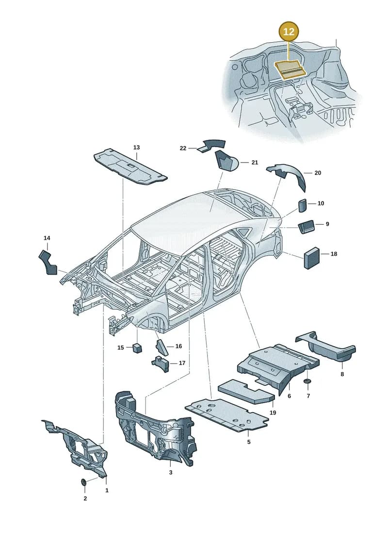 11H863589 — SEAT CUPRA Tavascan (2023-) diagram 20h863020, position 12
