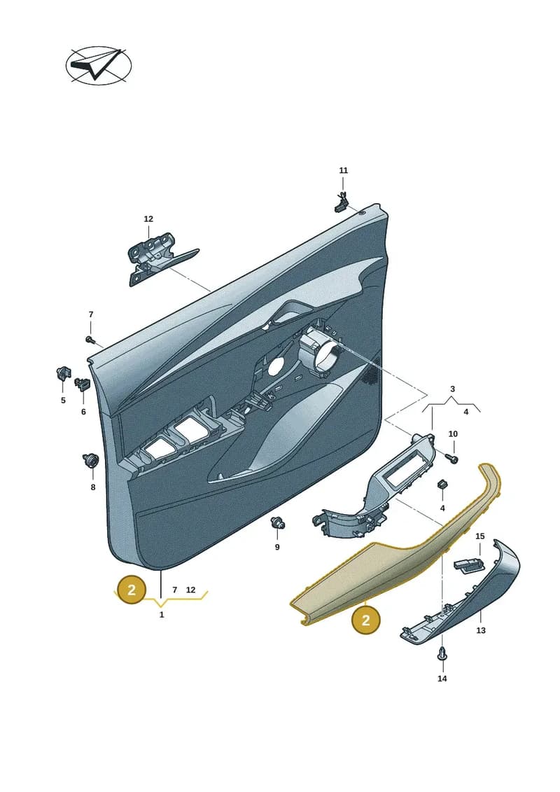 11H8671743D8 — SEAT CUPRA Tavascan (2023-) diagram 20h867000, position 2