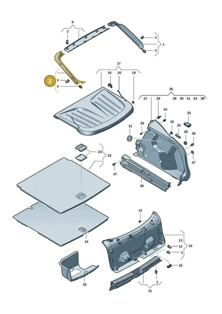 11H8677034PK — SEAT CUPRA Tavascan (2023-) diagram 20h867080, position 2