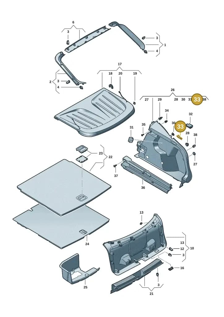 11H8688874PK — SEAT CUPRA Tavascan (2023-) diagram 20h867080, position 33