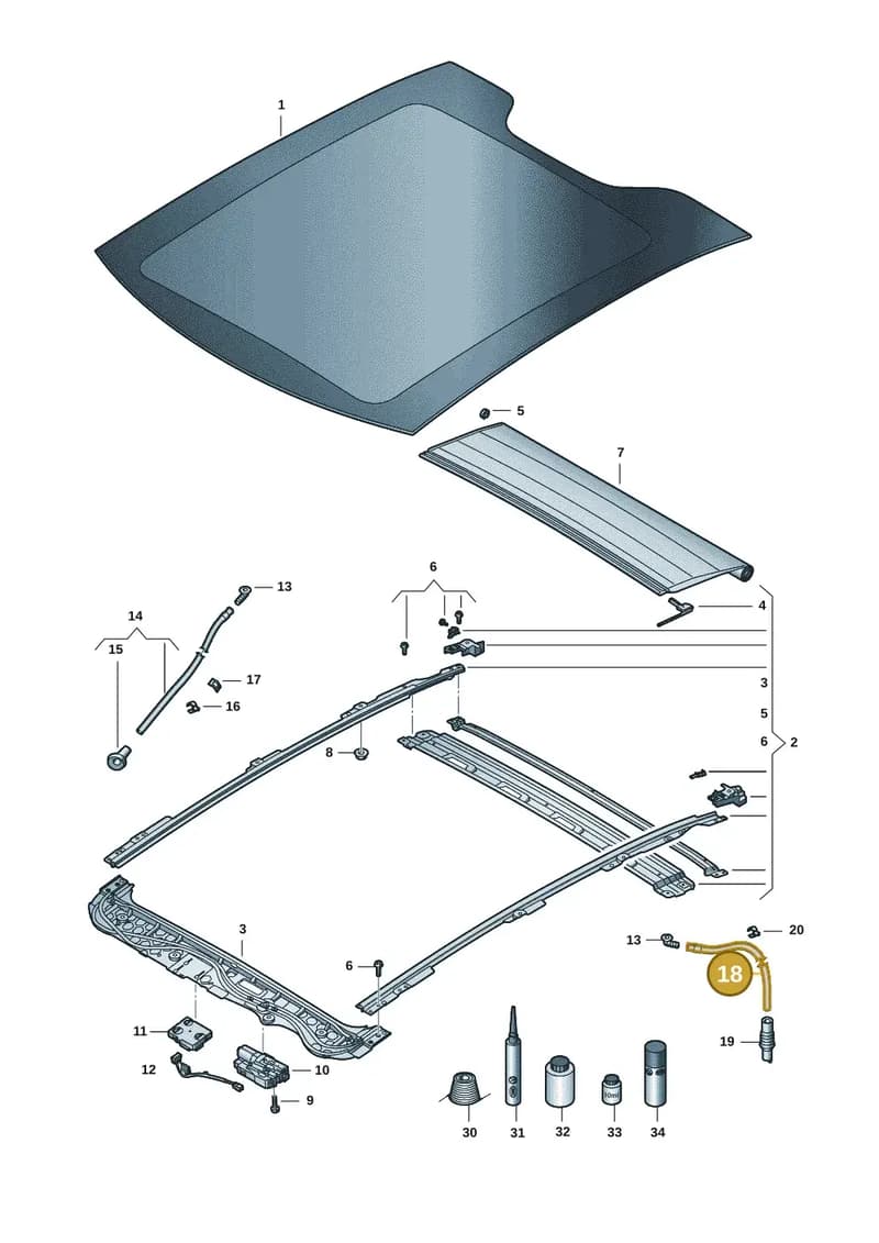 11H877204 — SEAT CUPRA Tavascan (2023-) diagram 20h877000, position 18