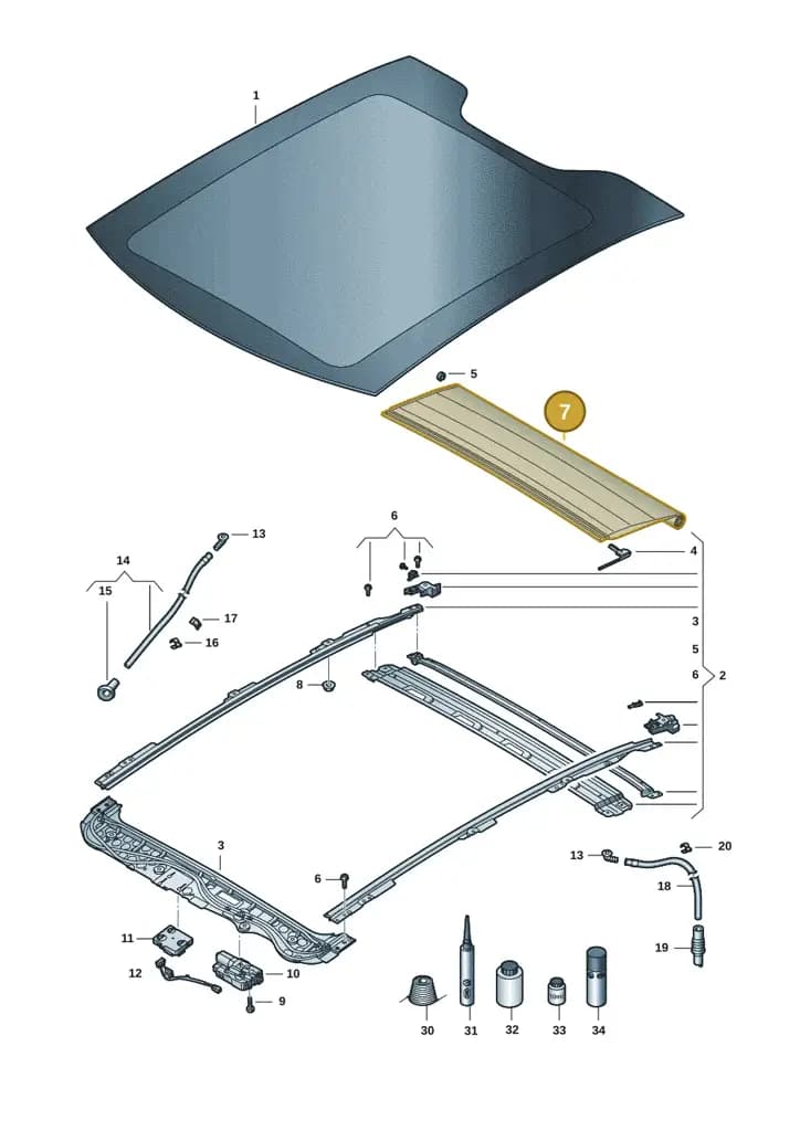 11H8773076PS — SEAT CUPRA Tavascan (2023-) diagram 20h877000, position 7