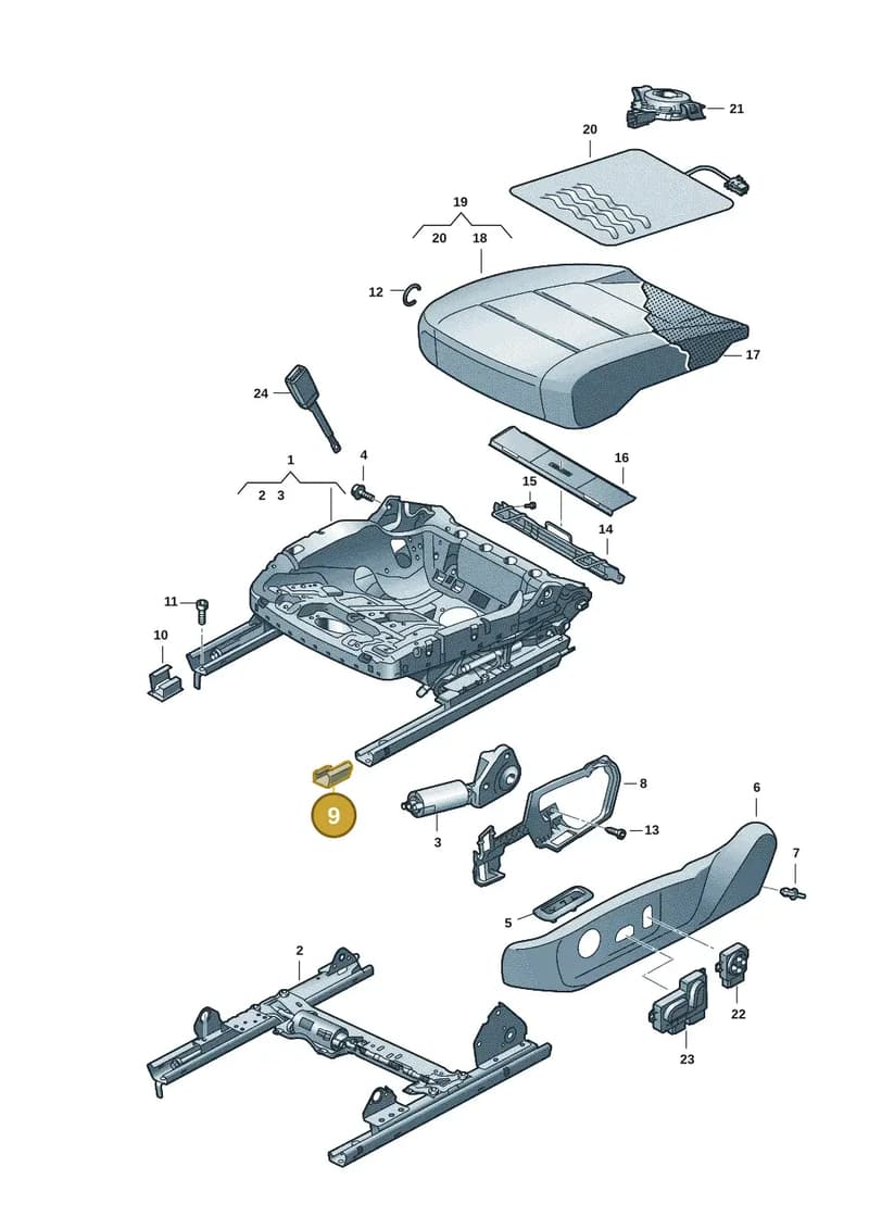 11H8813474PK — SEAT CUPRA Tavascan (2023-) diagram 20h881100, position 9