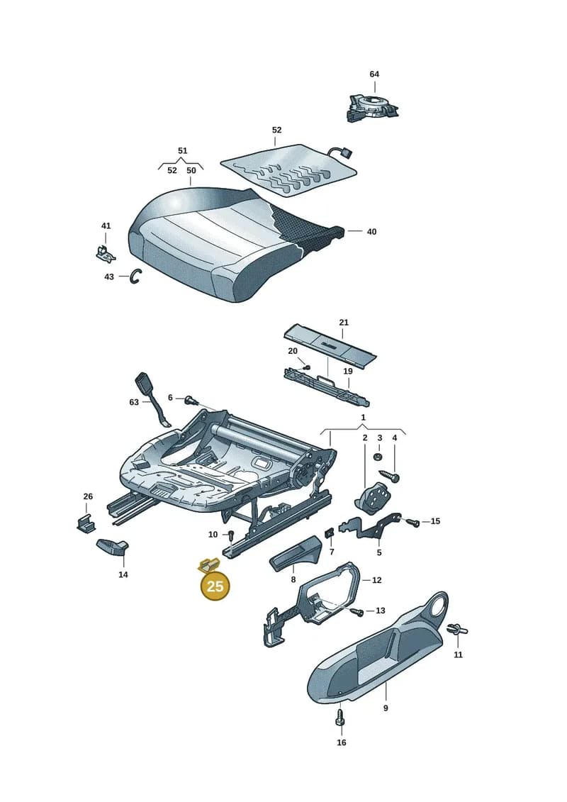 11H8813474PK — SEAT CUPRA Tavascan (2023-) diagram 10a881000, position 25