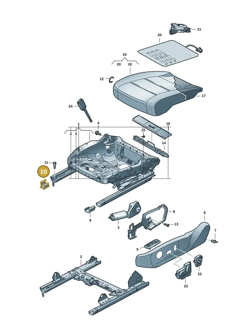 11H8813484PK — SEAT CUPRA Tavascan (2023-) diagram 20h881100, position 10