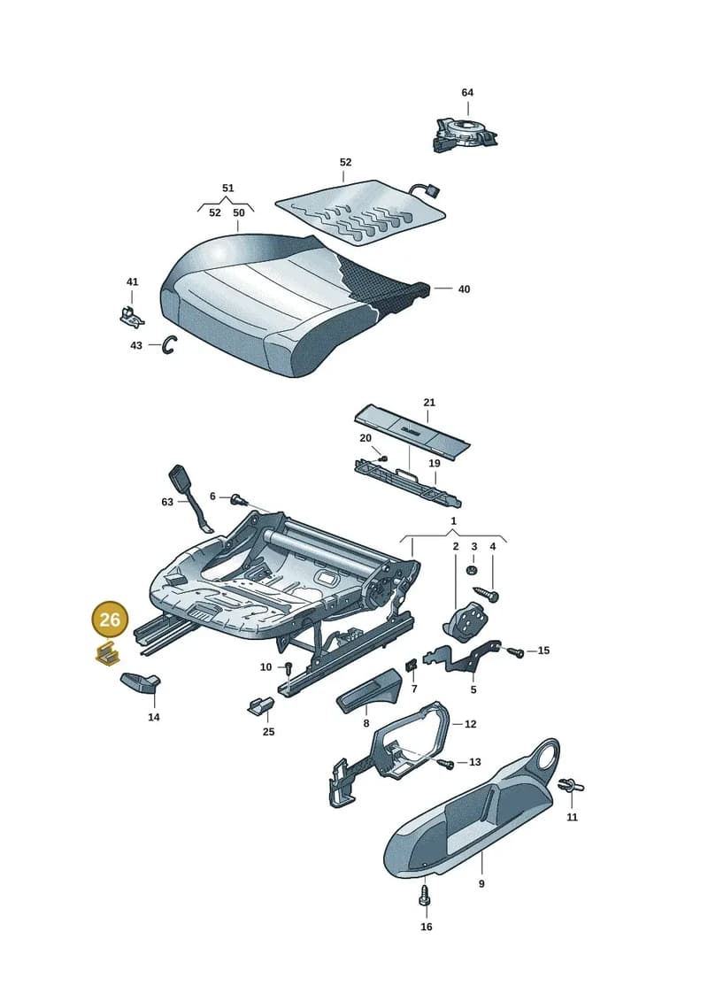 11H8813484PK — SEAT CUPRA Tavascan (2023-) diagram 10a881000, position 26
