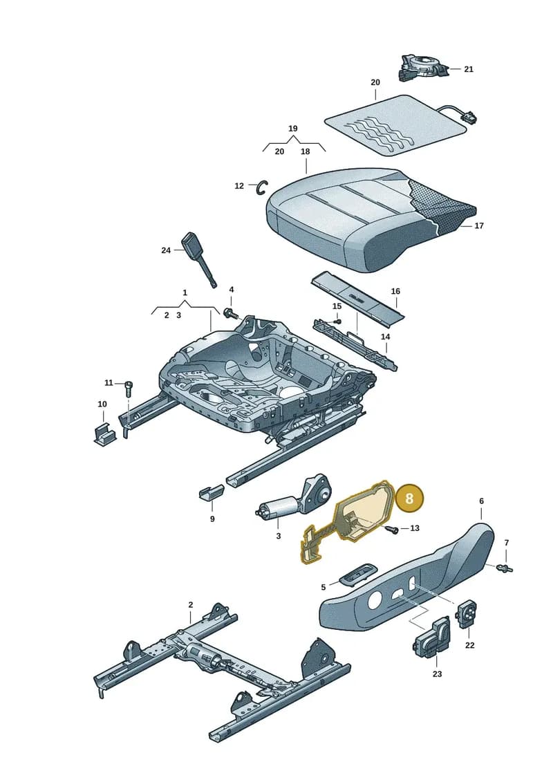11H881559 — SEAT CUPRA Tavascan (2023-) diagram 20h881100, position 8