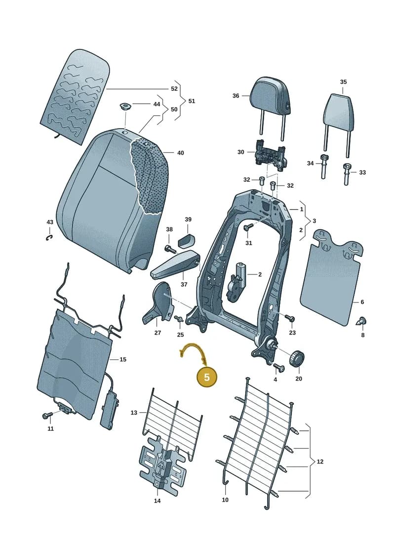 11H881716 — SEAT CUPRA Tavascan (2023-) diagram 11a881500, position 5