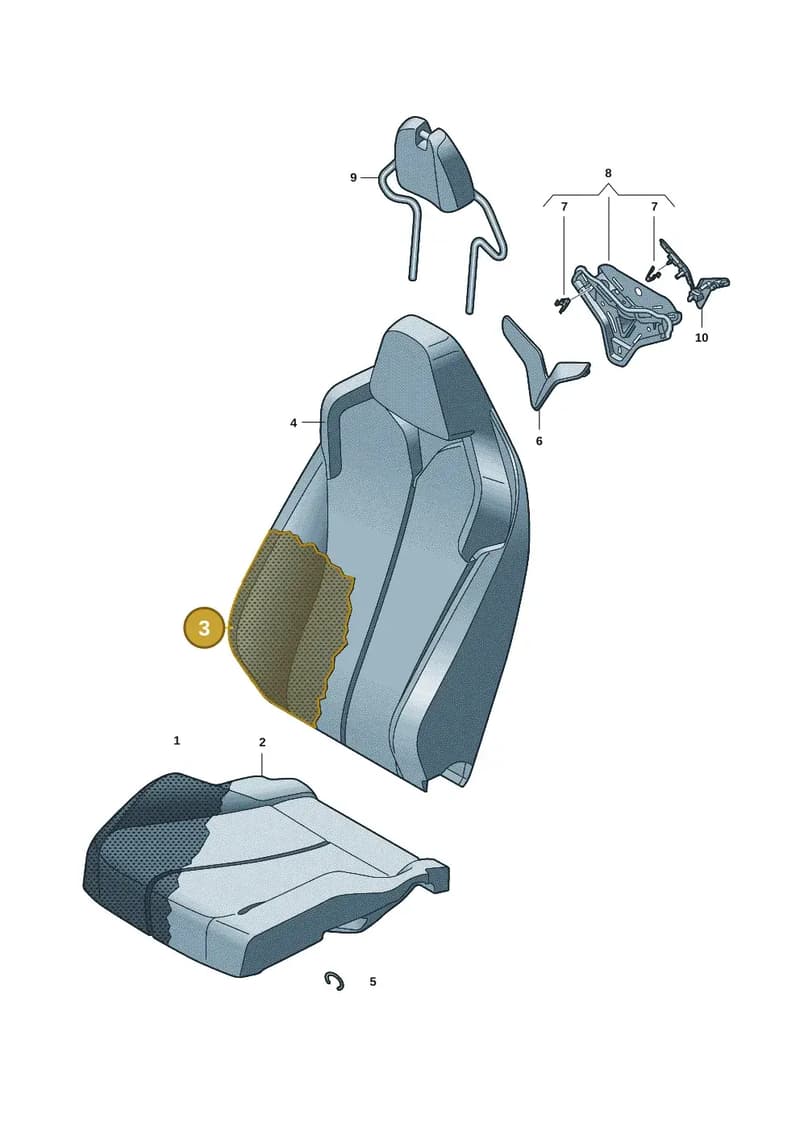 11H881776B — SEAT CUPRA Tavascan (2023-) diagram 20h881070, position 3