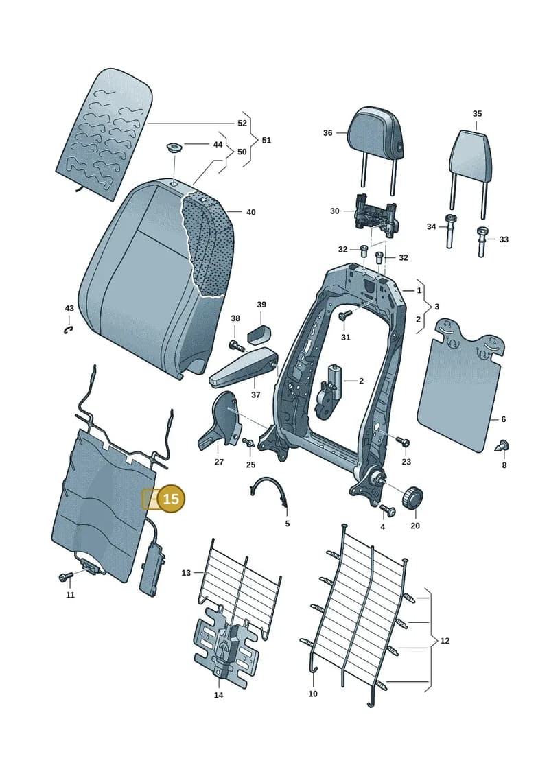 11H882856 — SEAT CUPRA Tavascan (2023-) diagram 11a881500, position 15