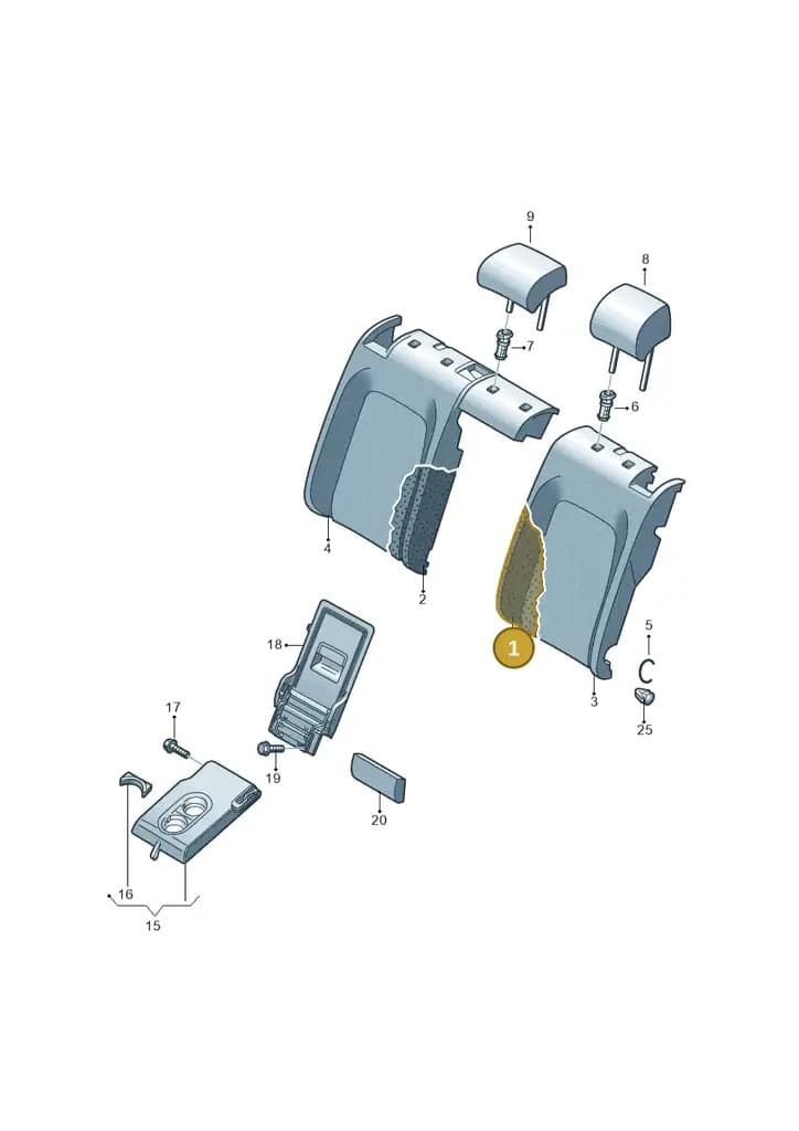 11H885775 — SEAT CUPRA Tavascan (2023-) diagram 813885800, position 1