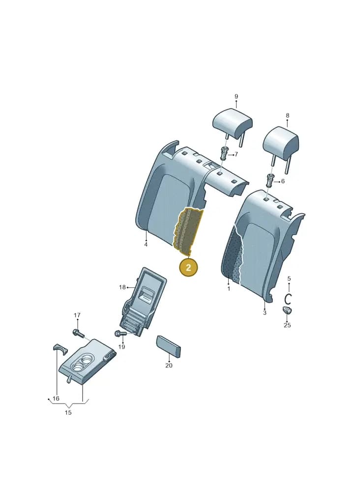 11H885776 — SEAT CUPRA Tavascan (2023-) diagram 813885800, position 2