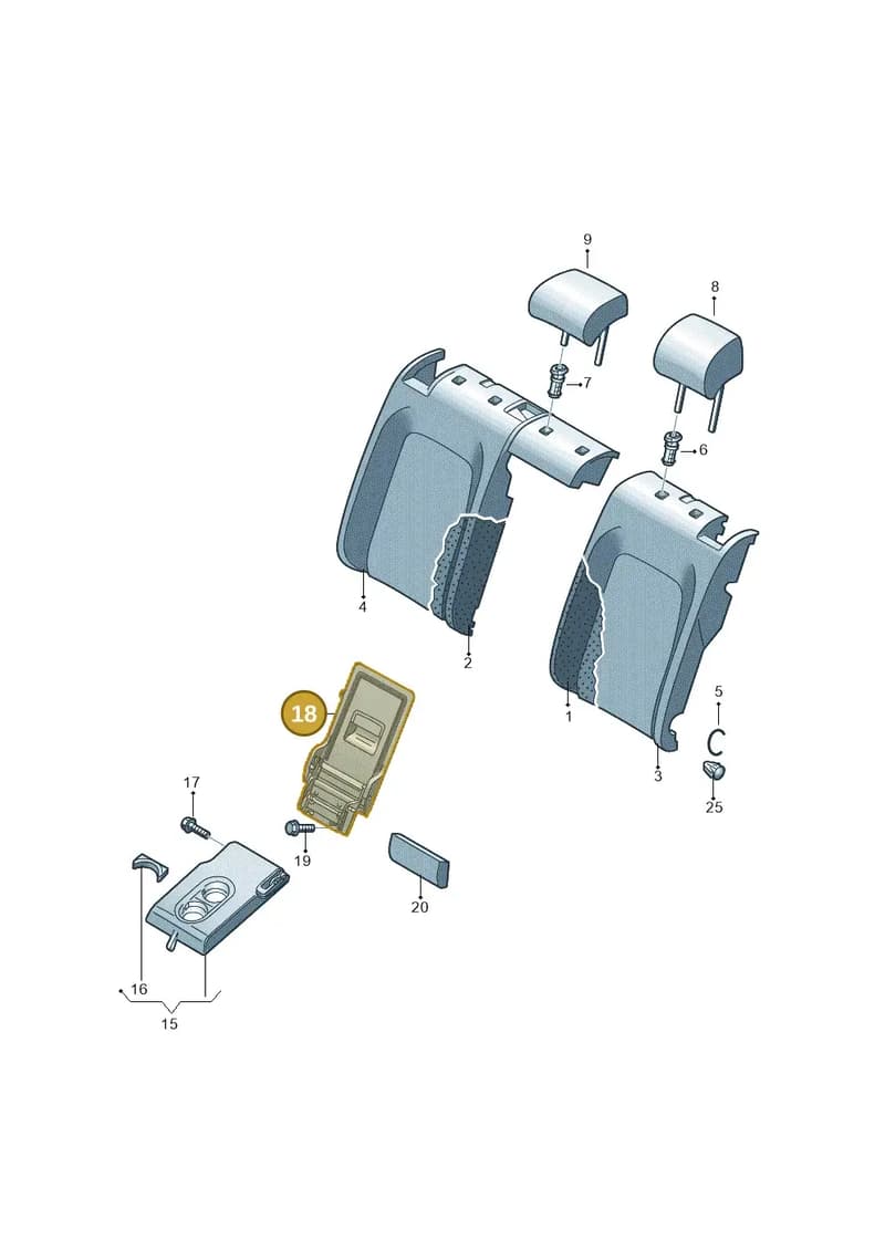 11H8859614PK — SEAT CUPRA Tavascan (2023-) diagram 813885800, position 18