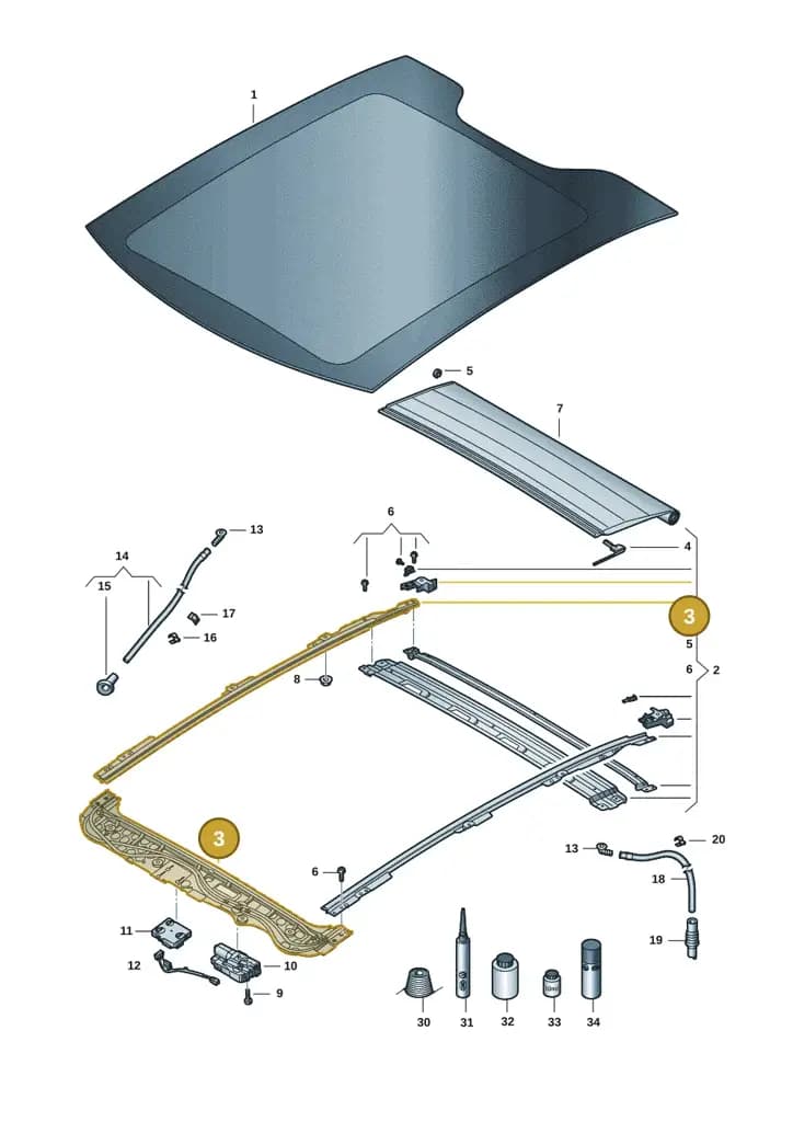 11H898259 — SEAT CUPRA Tavascan (2023-) diagram 20h877000, position 3