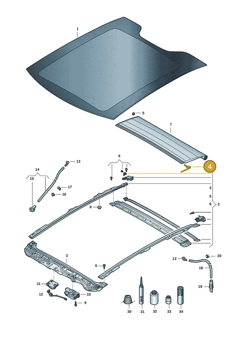 11H898870 — SEAT CUPRA Tavascan (2023-) diagram 20h877000, position 4
