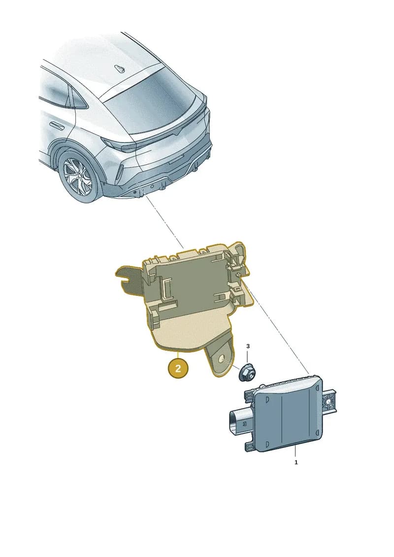 11H907456 — Volkswagen ID.UNYX (2024-) diagram 11h907250, position 2