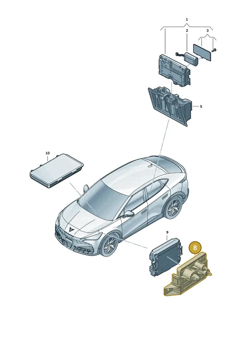11H907471 — SEAT CUPRA Tavascan (2023-) diagram 20h035060, position 8