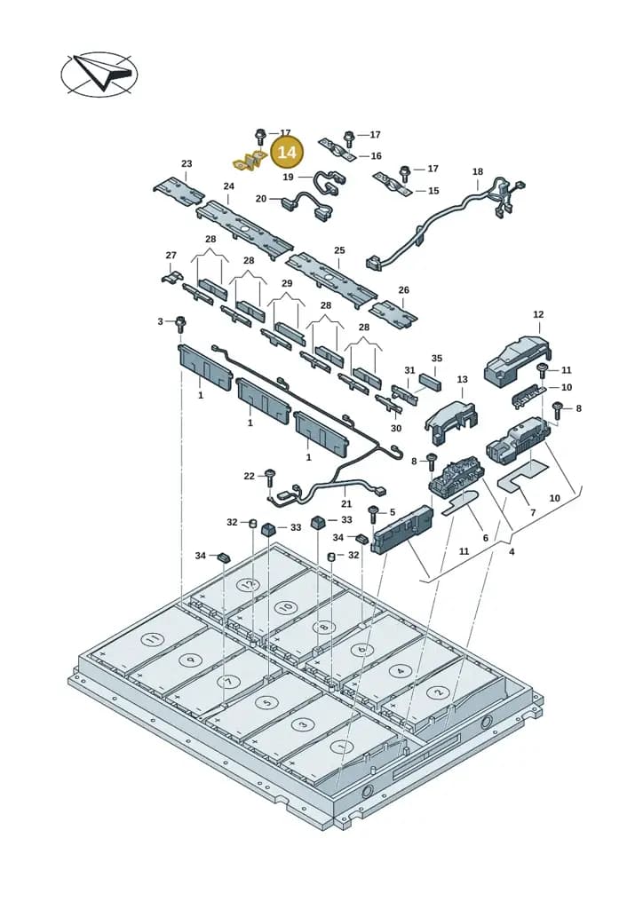 11H915139B — SEAT CUPRA Tavascan (2023-) diagram 11n915061, position 14