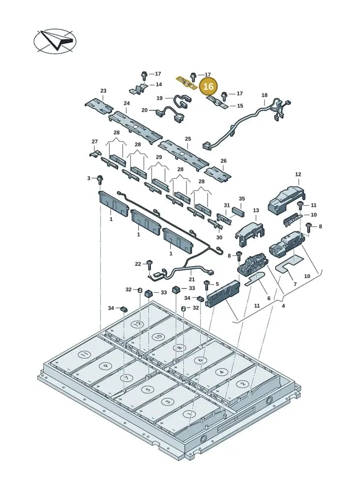 11H915139 — SEAT CUPRA Tavascan (2023-) diagram 11n915061, position 16
