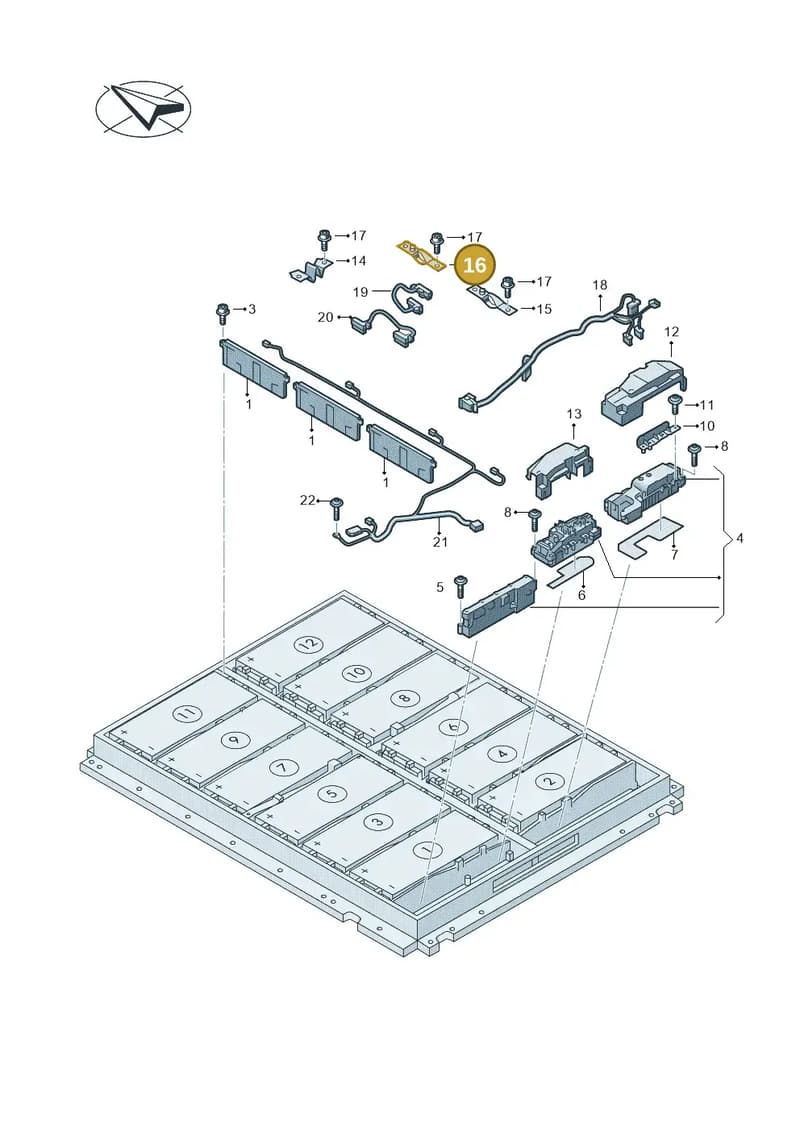 11H915139 — SEAT CUPRA Tavascan (2023-) diagram 11n915061, position 16