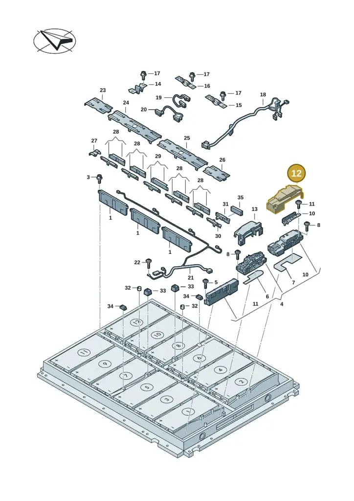 11H915521A — SEAT CUPRA Tavascan (2023-) diagram 11n915061, position 12