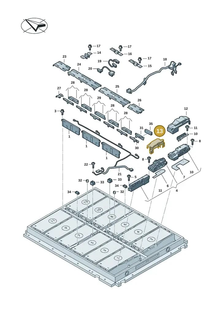 11H915521 — SEAT CUPRA Tavascan (2023-) diagram 11n915061, position 13