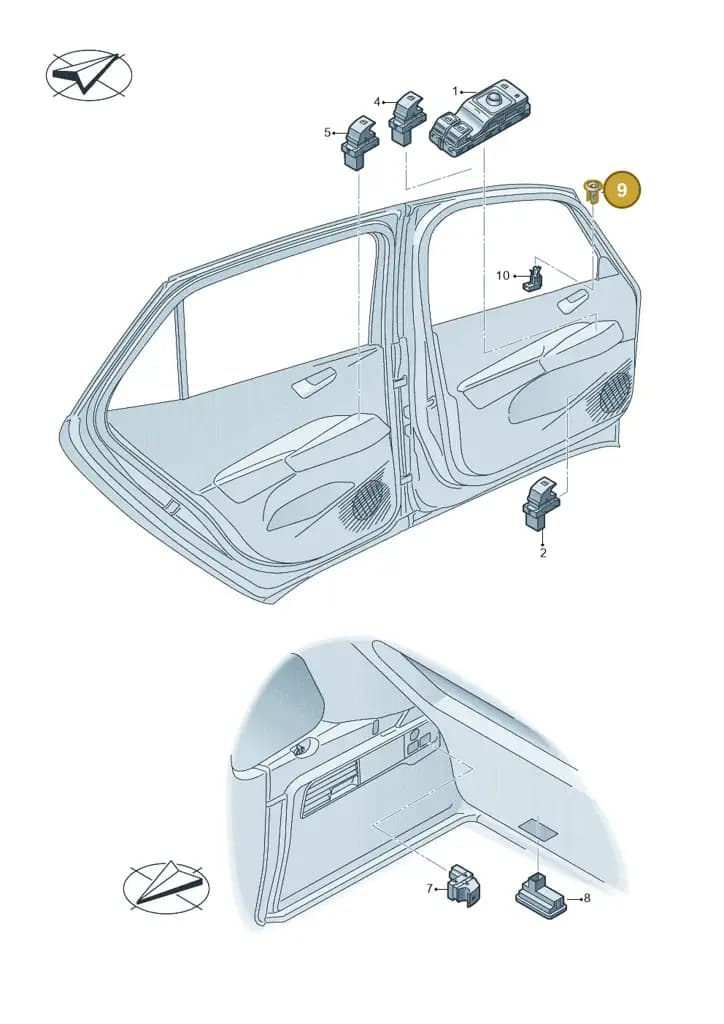 11H9192424PK — SEAT CUPRA Tavascan (2023-) diagram 11a959006, position 9