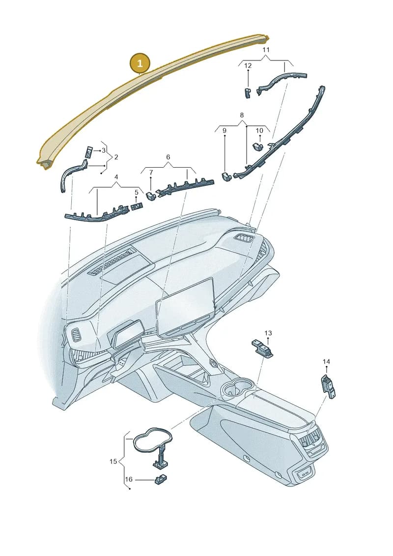11H9194516PS — SEAT CUPRA Tavascan (2023-) diagram 11h947005, position 1