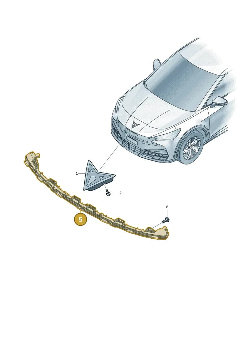 11H941653 — SEAT CUPRA Tavascan (2023-) diagram 20h941000, position 5