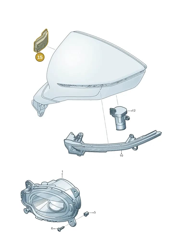 11H949146 — SEAT CUPRA Tavascan (2023-) diagram 591941090, position 15
