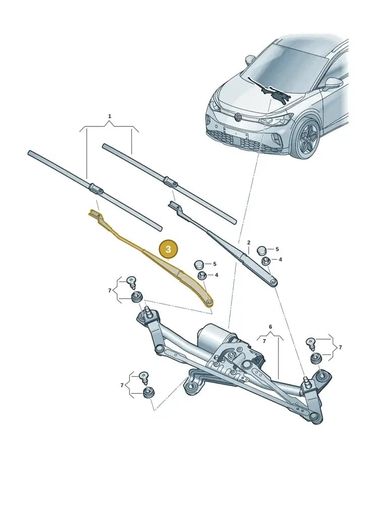 11H95541003C — SEAT CUPRA Tavascan (2023-) diagram 11a955000, position 3