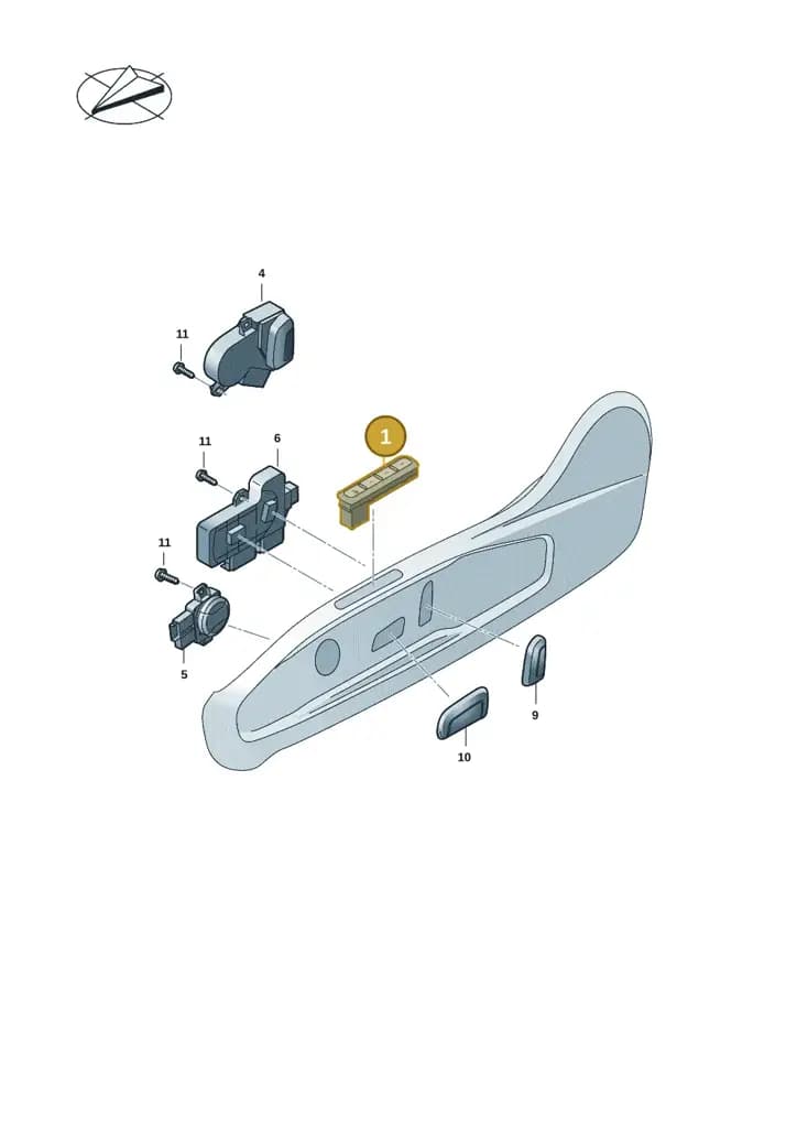 11H959769GIF — SEAT CUPRA Tavascan (2023-) diagram 5h0959000, position 1