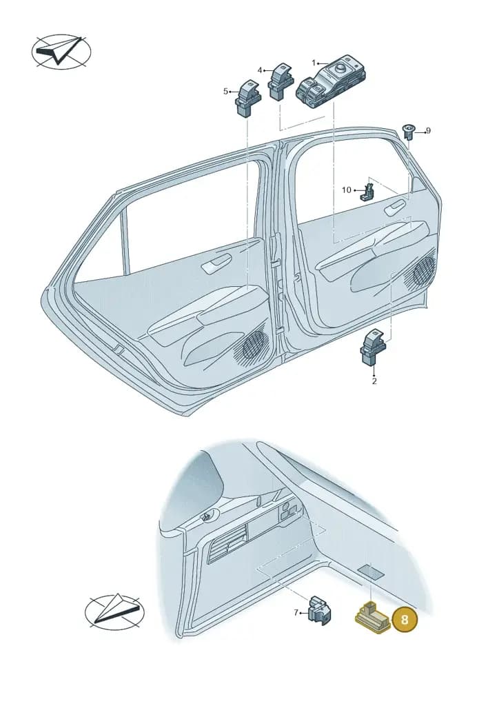 11H959831AVBG — SEAT CUPRA Tavascan (2023-) diagram 11a959006, position 8