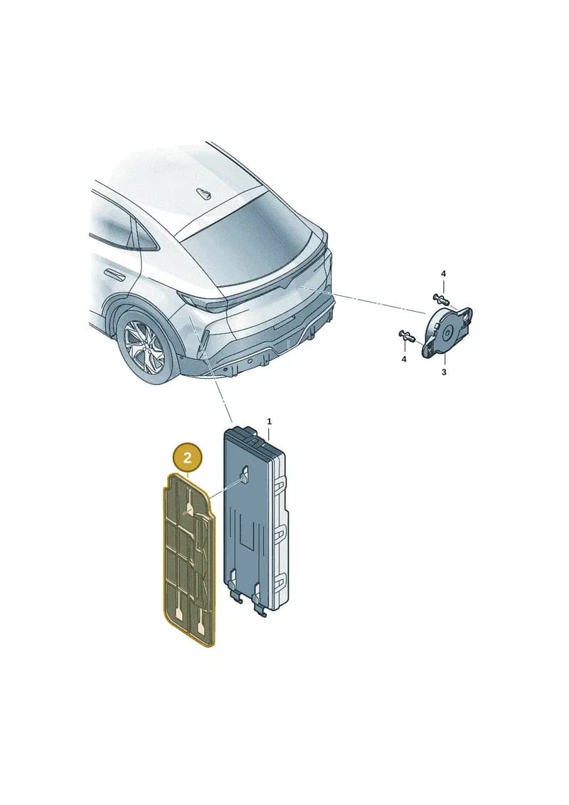 11H971502 — Volkswagen ID.UNYX (2024-) diagram 11h909200, position 2