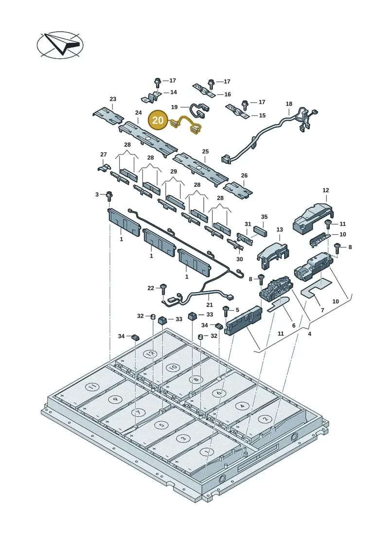 11H971690B — SEAT CUPRA Tavascan (2023-) diagram 11n915061, position 20