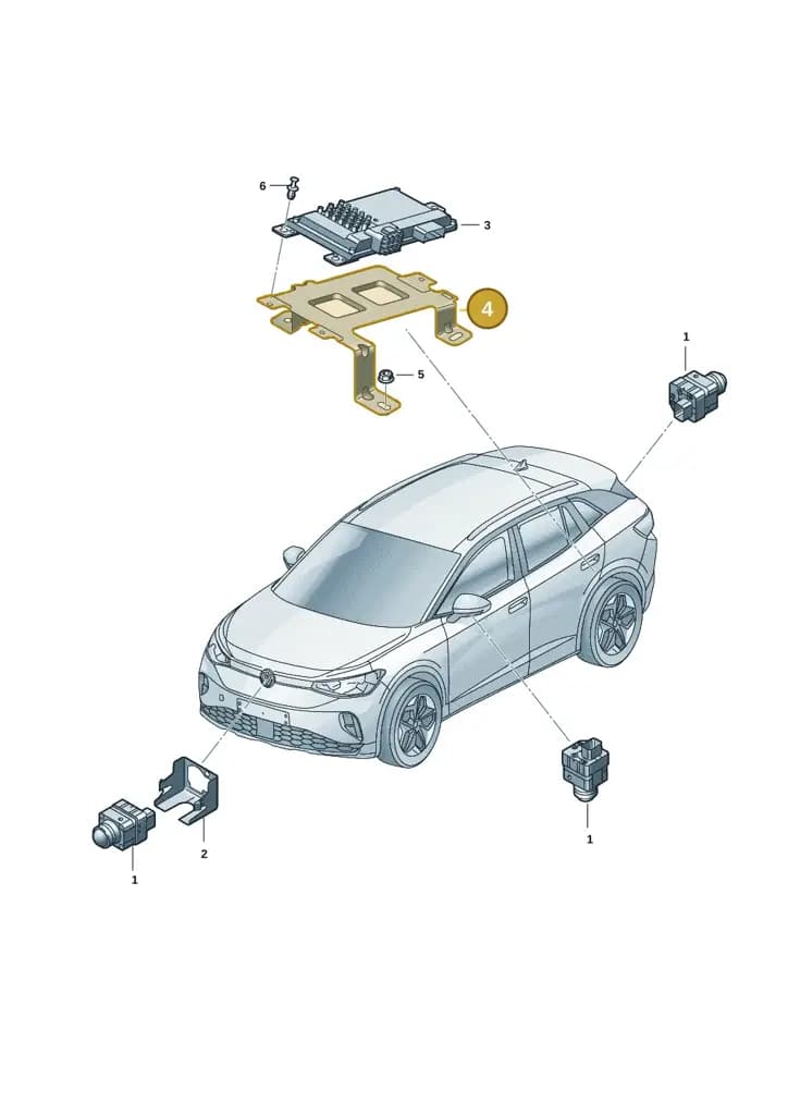 11H972592 — SEAT CUPRA Tavascan (2023-) diagram 11a907020, position 4