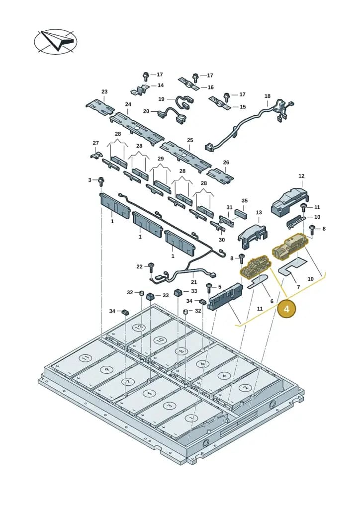 11H998184 — SEAT CUPRA Tavascan (2023-) diagram 11n915061, position 4
