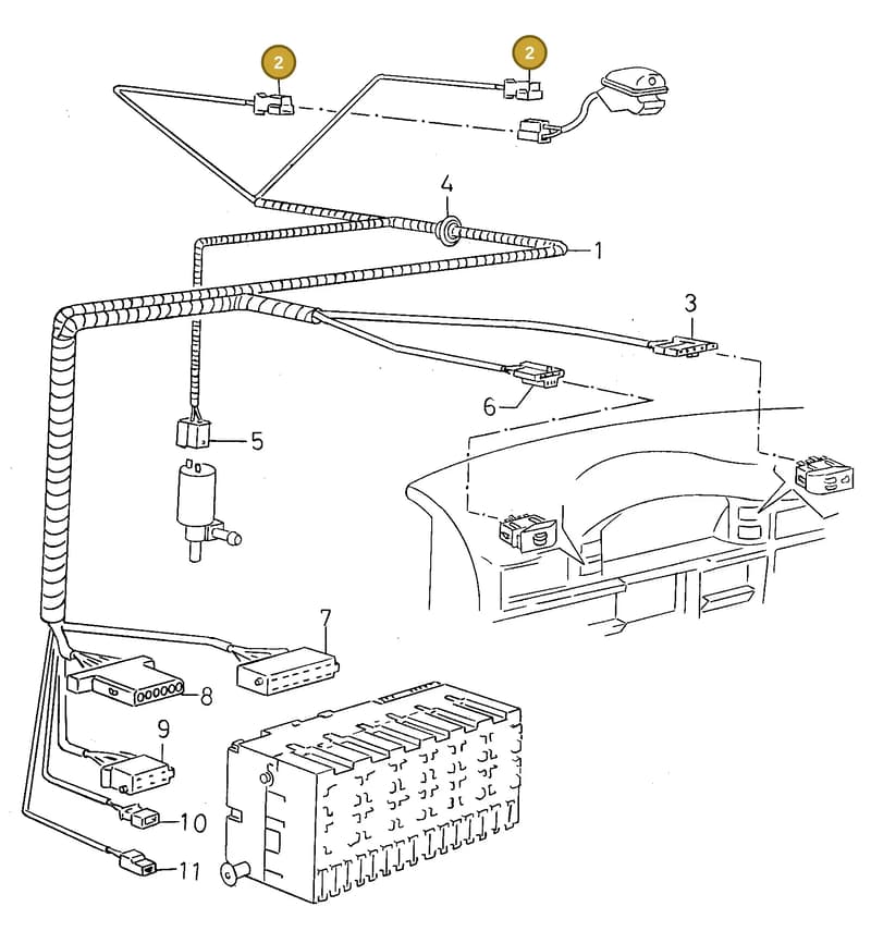 161971988C — SEAT TOLEDO        SEAT MOD.97>99 (1996-1999) diagram 130971050, position 2