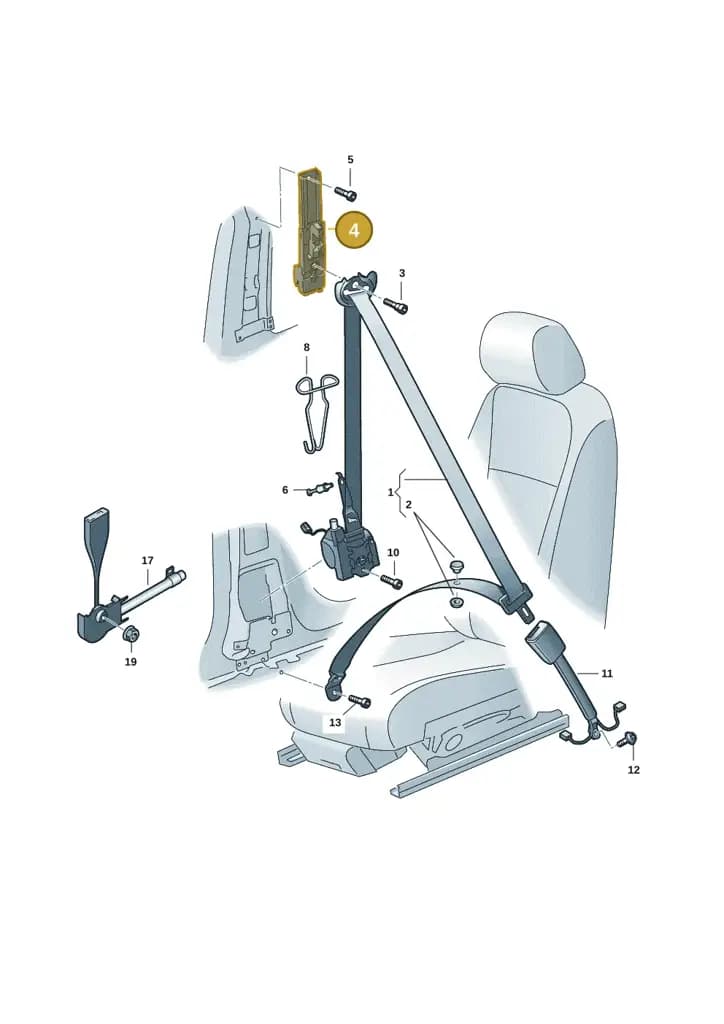 19G857819A — SEAT CUPRA Tavascan (2023-) diagram 11a857060, position 4