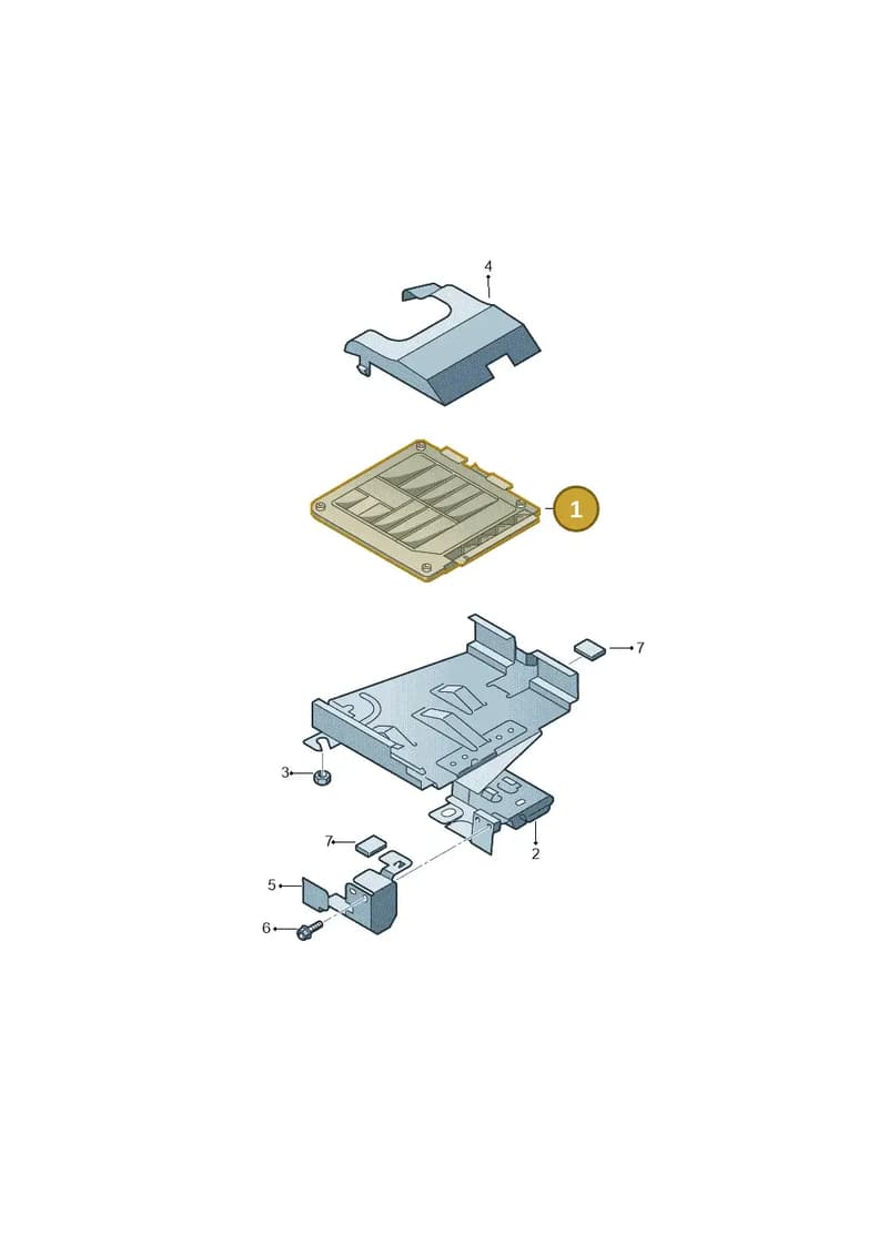1P0907115AD — SEAT Altea XL (2013-) diagram 420906200, position 1