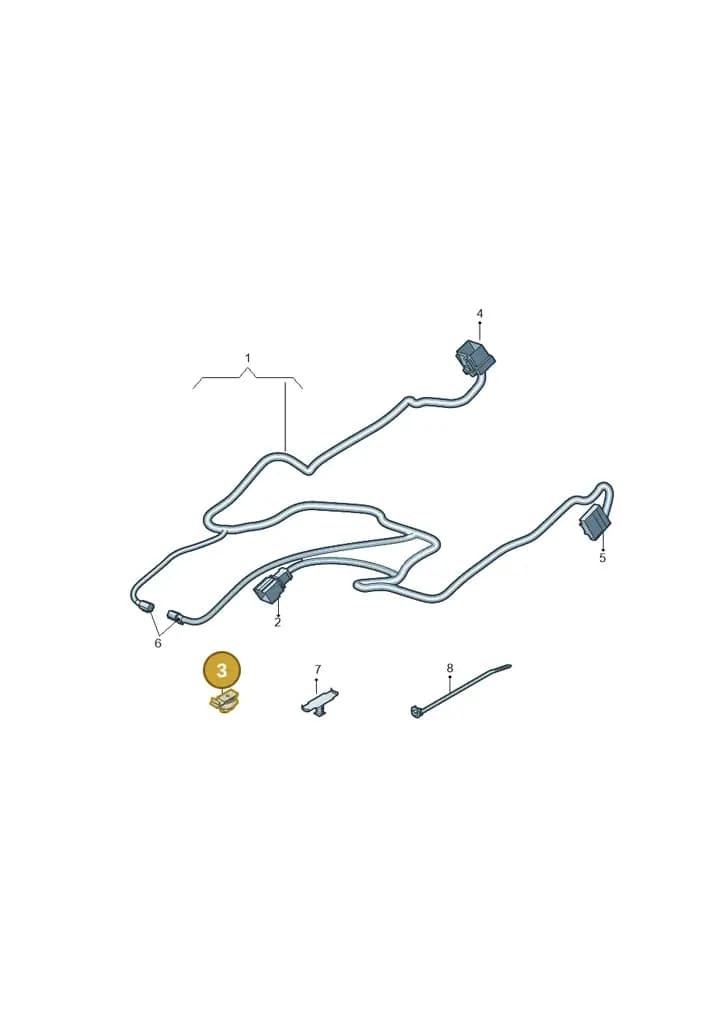1P0971848E — Audi Q4 Sportback (2021-2025) diagram 435882000, position 3