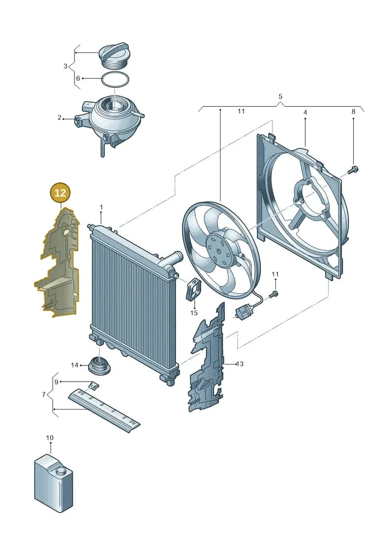 1SL121284 — SEAT Mii (2011-2019) diagram 892122010, position 12