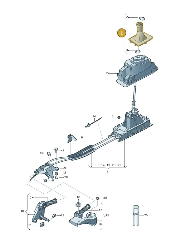 1SL711113HLYT — SEAT Mii (2011-2019) diagram 781711300, position 1